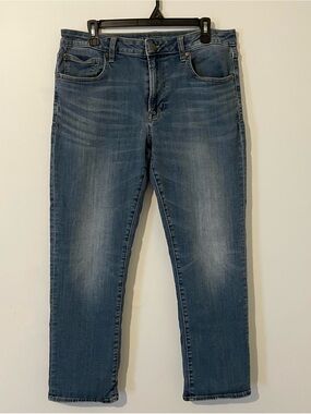 American Eagle Outfitters Men’s Denim Jeans Original Straight Leg Size 34 x 30